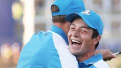 Europe sweep US to race to 4-0 Ryder Cup lead