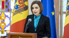 President Maia Sandu, Moldova, 13 Feb 23