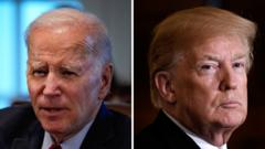 Biden and Trump head to border for high-stakes duel