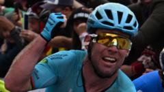 Cavendish wins stage four of Tour of Colombia