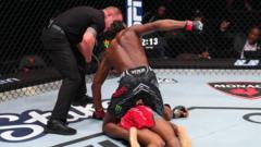 UFC boss White criticises referee over 'bad stoppage'