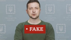 President Zelensky deepfake