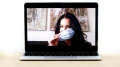 Zoom video chats in Sri Lanka