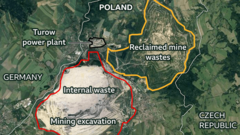 The Turow mine sites in Poland