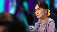 Myanmar State Counsellor Aung San Suu Kyi