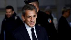 Саркози испред апелационог суда у децембру 2022. године