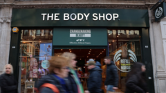 Body Shop to shut 75 stores and cut hundreds of jobs