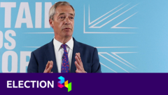 Nigel Farage unveils Reform UK's pledges to cut income tax and leave ECHR