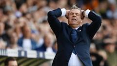 Leeds relegated after heavy home loss to Spurs