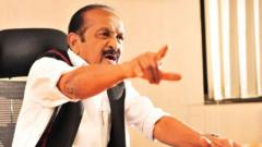 தேச துரோக வழக்கில் ம.தி.மு.க. பொதுச் செயலாளர் வைகோவுக்கு ஓராண்டு சிறை தண்டனை