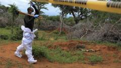 Na mestu zločina smrti kulta u Keniji