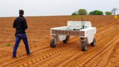 Asparagus farming robot