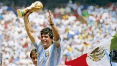 馬拉多納帶領阿根廷贏得1986年世界杯冠軍（Credit: Getty Images）