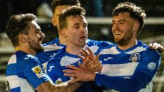 Watch: Second-tier Morton lead Motherwell at interval in Scottish Cup