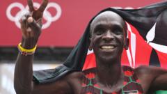 Kipchoge 'expects' to win third Olympic marathon