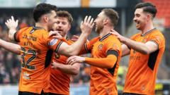 Dundee Utd Raith lead in Championship plus Warnock exit reaction