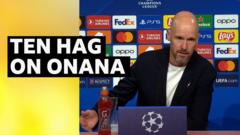 Onana will bounce back after mistake - Ten Hag