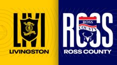 Scottish Premiership: Livingston v Ross County - radio & text