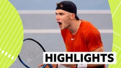 Lehecka fights back to deny Draper first ATP title