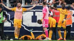 Bordeaux-Rodez abandoned after fan attacks player