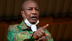 Guinea's President Alpha Condé