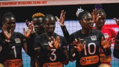 Kenya eyeing ‘big dream’ at Volleyball Worlds