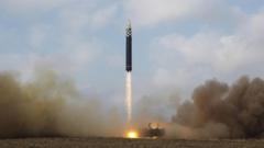 북한의 대륙간탄도미사일(ICBM)
