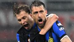AC Milan v Inter Milan - Inter win 2-1 to seal title