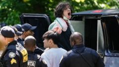 More arrests as US campus protests continue to spread
