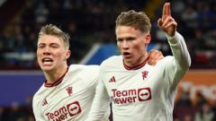 McTominay heads Man Utd to late win at Villa