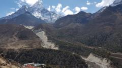 Forests in the Khumbu valley of the Everest region