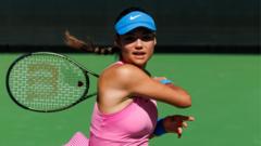 Raducanu moves on to round three at Indian Wells