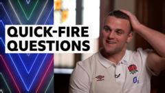 'I don't eat anything on match day' - England's Earl answers quick-fire questions