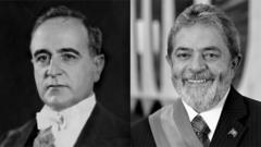 Getúlio Vargas e Luiz Inácio Lula da Silva