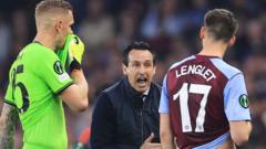 Villa face battle to reach Conference League final