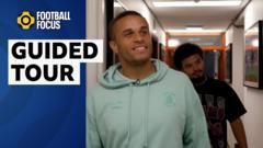 Luton Town: Carlton Morris' tour of 'The Kenny'