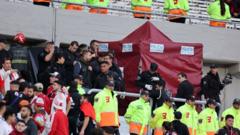 River Plate game abandoned after fan falls to death