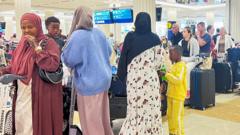 Dubai airport chaos as Gulf hit by deadly storms