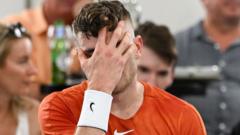 Draper misses out again on first ATP title