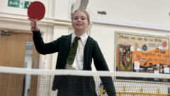 Girl, 11, marks table tennis first in 27 years