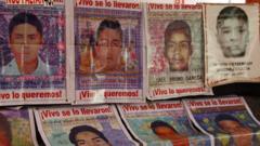 Posters of the missing students