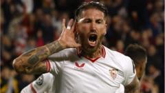 Ramos scores Champions League's 10,000th goal