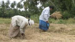 farmers in Sri Lanka
