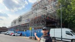 Residents told to move out of flats over fire risk