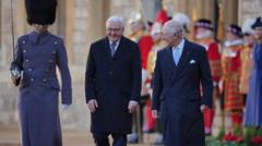 King Charles welcomes German president on first state visit in 27 years