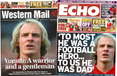 Football hero's death and man shares A&E ordeal