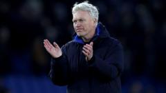 Moyes defiant after being booked for celebration