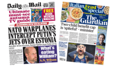Are Putin's Jets Provoking Tensions Over Estonia and Is the Two-Child Benefit Cap Spiteful?