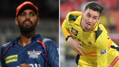 IPL 2025 points table and top run-scorers & wicket-takers