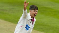 Vaughan impresses against Surrey before rain ends play